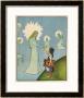 Little Girl Sets Out To Find Her Seven Brothers And Receives Help From An Angelic Lady by Willy Planck Limited Edition Pricing Art Print