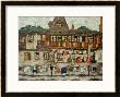 House With Drying Laundry, 1917 by Egon Schiele Limited Edition Pricing Art Print