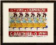 Gds Vins De Champagne, Circa 1910 by Casimir Brau Limited Edition Print