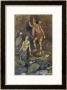 Arjuna And Nymph by Warwick Goble Limited Edition Print