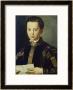 Portrait Of Francesco I De'medici by Agnolo Bronzino Limited Edition Print