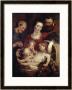 Holy Family With Saints Elizabeth And John The Baptist by Peter Paul Rubens Limited Edition Print