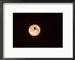 Snow Goose And Full Moon, Bosque Del Apache, New Mexico, Usa by Charles Sleicher Limited Edition Print