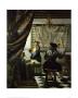 The Art Of Painting by Johannes Vermeer Limited Edition Print