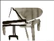 Piano, C.2007 by Cedric Chauvelot Limited Edition Print