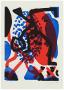 Serie I Wã¤Chter(Blau-Rot) by A. R. Penck Limited Edition Print