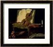 Still Life With A Violin by Jean-Baptiste Oudry Limited Edition Pricing Art Print