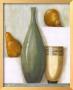 Blue Vase And Pears by Jennifer Hammond Limited Edition Print