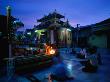 Early Morning Worshippers At Theindawgyi Paya, Myeik, Myanmar (Burma) by Joe Cummings Limited Edition Pricing Art Print