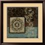 Damask Tapestry W/Rosette I by Jennifer Goldberger Limited Edition Print