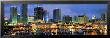 Miami Skyline And Marina At Dusk by Nigel Atherton Limited Edition Pricing Art Print