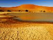 Sossusvlei Filled With Water After Exceptional Rains In 2006, Namibia by Ariadne Van Zandbergen Limited Edition Print