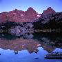 Peaks Of Sierra Nevada Mountains Reflected In Still Lake Waters, Ansel Adams Wilderness Area by Wes Walker Limited Edition Pricing Art Print