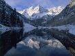 Early Winter At The Maroon Bells Near Aspen, Colorado by Robert Kurtzman Limited Edition Print