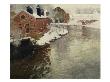 Untitled, 1897 (Oil On Canvas) by Fritz Thaulow Limited Edition Pricing Art Print