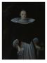 Margrethe Rasmusdaughter Spons (Oil On Panel) by Elias Figenschou Limited Edition Print