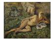 Knut In The Grass (Oil On Canvas) by Bernhard Dorotheus Folkestad Limited Edition Print