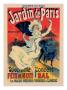 Le Jardin De Paris by Jules Cheret Limited Edition Pricing Art Print