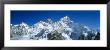 Snowcapped Mountains, Himalayas, Khumba Region, Nepal by Panoramic Images Limited Edition Pricing Art Print