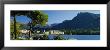 City On The Waterfront, Lake Lugano, Lugano, Switzerland by Panoramic Images Limited Edition Print
