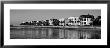 Buildings Along The Waterfront In Black And White, Charleston, South Carolina, Usa by Panoramic Images Limited Edition Print