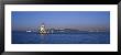 Lighthouse In The Sea With Mosque In The Background, Leander's Tower, Blue Mosque, Istanbul, Turkey by Panoramic Images Limited Edition Print
