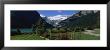 Mountains Surrounding A Lake, Lake Louise, Canadian Rockies, Alberta, Canada by Panoramic Images Limited Edition Print