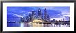 Evening, Singapore by Panoramic Images Limited Edition Pricing Art Print