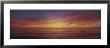 Sunset Over A Sea, Gulf Of Mexico, Venice Beach, Venice, Florida, Usa by Panoramic Images Limited Edition Print