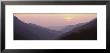 Sunset Over A Mountain, Smoky Mountain National Park, Tennessee, North Carolina Usa by Panoramic Images Limited Edition Pricing Art Print