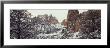 Mountain Covered With Snow, Smith Rock State Park, Deschutes County, Oregon, Usa by Panoramic Images Limited Edition Print