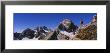Low Angle View Of A Person Standing On A Rock, Grand Teton National Park, Wyoming, Usa by Panoramic Images Limited Edition Print