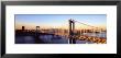 Manhattan Bridge, New York City, New York State, Usa by Panoramic Images Limited Edition Pricing Art Print
