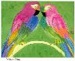 2 Parrots by Walasse Ting Limited Edition Print