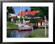 Sailboat On Gota Kanal, Borensberg, Ostergotland, Sweden by Anders Blomqvist Limited Edition Print