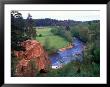 Bicycle Riders Picniking At The Zvartas Valley, Amata River And Farm, Gauja National Park, Latvia by Janis Miglavs Limited Edition Print