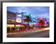 Art Deco District At Dusk, Ocean Drive, Miami Beach, Miami, Florida, Usa by Gavin Hellier Limited Edition Print