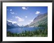 St. Mary Lake And Wild Goose Island, Glacier National Park, Rocky Mountains, Usa by Geoff Renner Limited Edition Print
