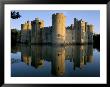 Bodiam Castle Reflected In Moat, Bodiam, East Sussex, England, United Kingdom by Ruth Tomlinson Limited Edition Print