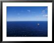 Massive Oil Rig Platform Dwarfed By Bass Straits Vast Blue Ocean, Australia by Jason Edwards Limited Edition Print