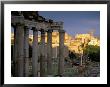 View Across Roman Forum Towards Colosseum And St. Francesca Romana, Rome, Lazio, Italy by John Miller Limited Edition Pricing Art Print