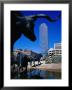 Cattle-Drive Sculptures At Pioneer Plaza, Dallas, Texas by Richard Cummins Limited Edition Pricing Art Print