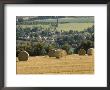 Bales Of Hay With Chipping Campden Beyond, From The Cotswolds Way Footpath, The Cotswolds, England by David Hughes Limited Edition Print