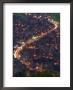 City And Car Lights Of Jounieh, Near Beirut, Lebanon, Middle East by Christian Kober Limited Edition Print