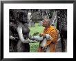 Old Monk Praying At Xieng Khuan (Buddha Park), Laos by Keren Su Limited Edition Print