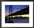 Skyline And Bay Bridge From Treasure Island, San Francisco, California, Usa by Roberto Gerometta Limited Edition Pricing Art Print
