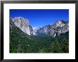 Distant Bridaleveil Falls In The Yosemite National Park, Yosemite National Park, California by Thomas Winz Limited Edition Print