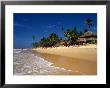 Waves Coming Onto Beach And Buildings, Hikkaduwa, Sri Lanka by Dallas Stribley Limited Edition Print