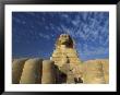 Sphinx Paws And Stella At Giza Pyramids Complex, Egypt by Claudia Adams Limited Edition Print