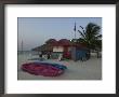Rental Shack On Beach, Playa Del Carmen, Mexico by Keith Levit Limited Edition Print